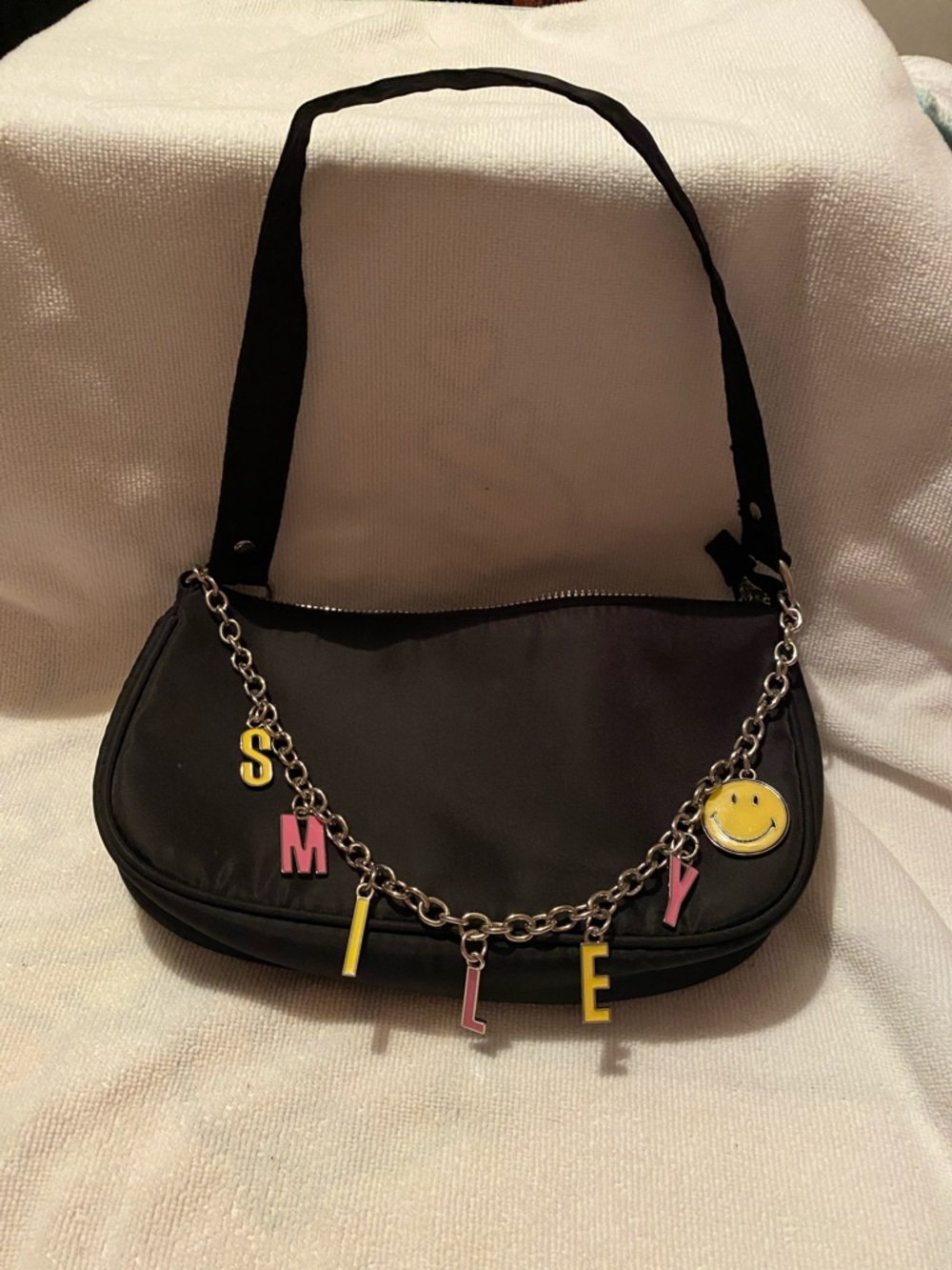 Smiley x HM Shoulder Bag with Smile Charm